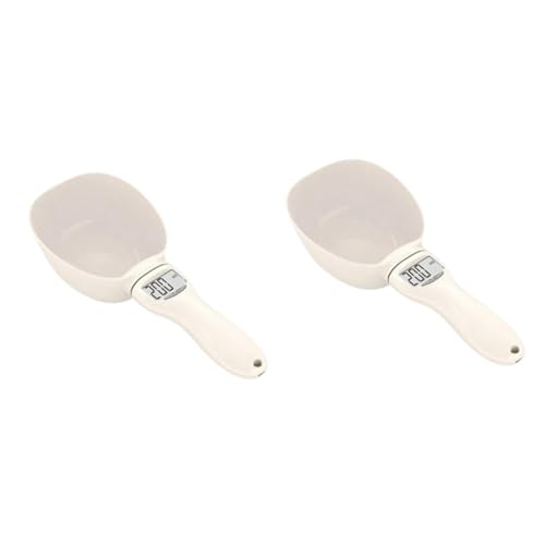 Balacoo 2 Uds Báscula Digital Cuchara Medidora Digital Mini Taza Medidora Cocina Medición Cuchara Digital Báscula Cocina Pesaje Báscula De Cocina Digital Comida Electrónica Para Perros