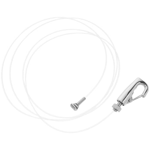 Didiseaon Alambre Fácil y Cuadros Colgar de Acero Inoxidable para Nylon , Ajustable y Resistente Instalación Organizada para de y