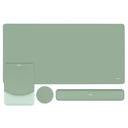 MOSISO Keyboard Mouse Pad Set, Large Gaming Mouse...