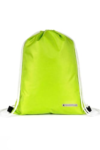 Fıstık Yeşili 32x45 cm Su Geçirmez Büzgülü Krampon ve Spor Çantası