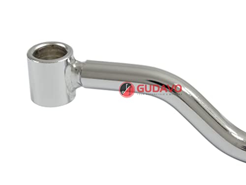 Barras soporte para alforjas compatible con motos Harley y Yamaha miniatura 6