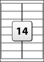 indigo® Multipurpose White A4 Sticker Labels-Inkjet, Laser, Copier-Versatile Sticker Labels for FBA UPC, Packaging, Sold
