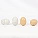 Wooden Eggs, 4PCS Easter Egg Cutting Toys Wooden Play Food Pretend Play Food Sets for Kids Early Development, Christmas Birthday Gifts