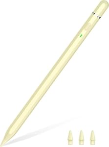 Pencil 1. Generation für iPad (2018-2025): mit USB C Schnellladeleistung & Neigungssensitivität für Tablet Bundles & Kits, Pencil für iPad 11 (A16)/10/9/8/7/6, Air 3~5/M2/M3, Min 5~7, Pro 11"/12.9"/M4