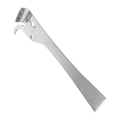 GARIOUANS Rascador de Colmena de Acero Inoxidable Resistente para Apicultura Herramienta Profesional para Cortar Propóleo y Cera Mango Ergonómico para Seguro y Cómodo Panales