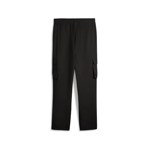 PUMA Womens Essentials Small No. 1 Logo Woven Cargo Pants Casual - Black2