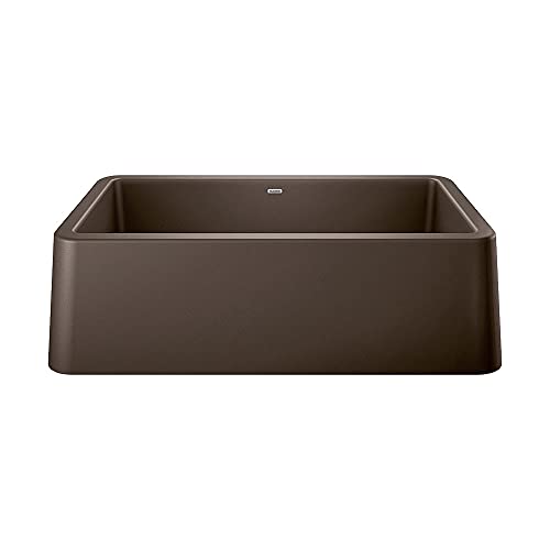 BLANCO 401896 Ikon 33" Apron Single Bowl-Café Brown Sink, 33