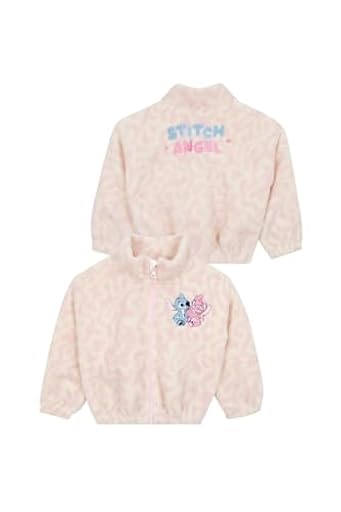 Disney Ropa De Stitch Niña | Angel Stitch Chaqueta Niña Primavera | Marfil 10-11 Años | Ya disponible en tu tienda friki favorita! En mundofriki.es!