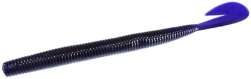 Zoom Mag U-V Speed Worm, 8 Pack, 7in, Black Grape, 113161X