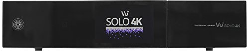 VU+ Solo 4K PVR Twin Linux Receiver avec double tuner DVB-S2 pour réception UHD 2160p