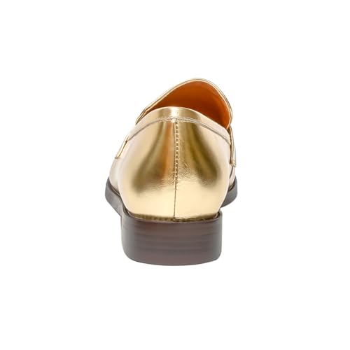 Image of ONEENO Women's Classic Flat Leather Penny Loafer