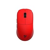 Vaxee x Ninjutso ワイヤレスゲーミングマウス Sora 4K Red 無線 軽量 FPS 日本正規代理店保証品