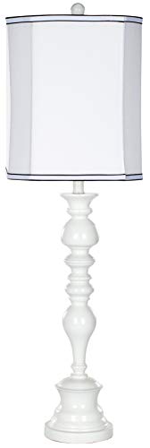 Lámpara de Mesa Blanca SAFAVIEH Polly 36 pulgadas