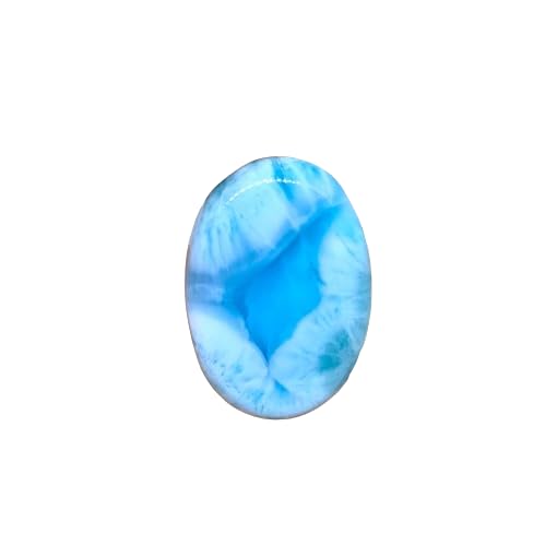 Larimar de bricolage cabochon ovale pour faire son propre collier