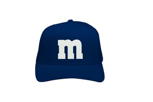 MM Mesh Cap – Basecap – M und M Damen Kostüm Zubehör – Gruppen Baseballcap für Karneval, Fasching, Festival & JGA – bunte M&M Verkleidung Mütze – Partyhut für Damen & Herren – Unisex One Size