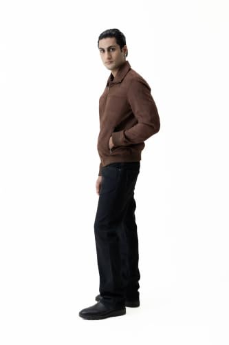Rev & Co Faux Suede Jacket Brown - Image 3