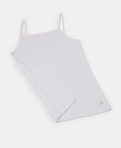 Image of Jockey SG04 Girls Super Combed Cotton Rib Fabric Camisole with Regular Straps (Pack of 2)