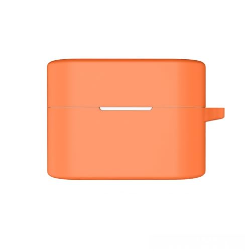 For �\�j�[(SONY) WF-1000XM6 �P�[�X �ی�J�o�[ Silicone�f�� �h�� �L�Y�h�~ �ی�P�[�X �����[�d�\ �����h�~ �ϏՌ� �S�ʕی� �J���r�i�t�� WF-1000XM6 �Ή� (�I�����W)