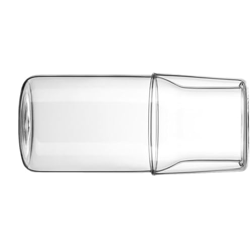 BESTYASH Stylish Glass Carafe for Desktop Use Bedside Carafe for Household Water Supply for Dormitory Home Office
