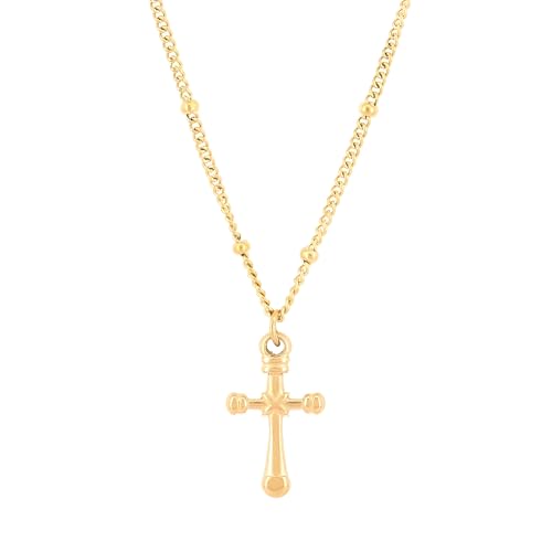 Collier petite croix en argent 925 un symbole de foi et de douceur au féminin
