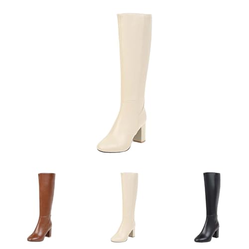 Bottes d'équitation longues en cuir confortables pour une allure classique - 4