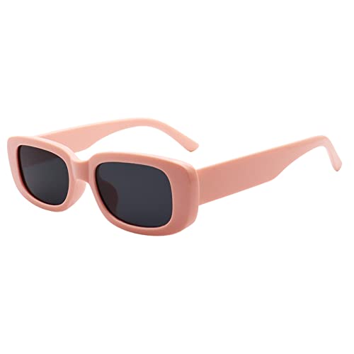 Rectangle Sunglasses for kids, Retro Fashion UV 400 Protection Square Frame Eyewear for girls and boys