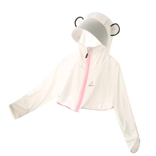 Boys Girls Sun Protection Jacket Ice Silk Thin Hooded Sweatshirt Long Sleeve Hoodie Sun Shirt Kids Breathable Clothes