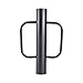 WeiLaiKeQi Fence Post Driver with Handles Carbon Steel Sturdy Accessory for Installing Fences Portable Height 44cm T Post Pounder, Black