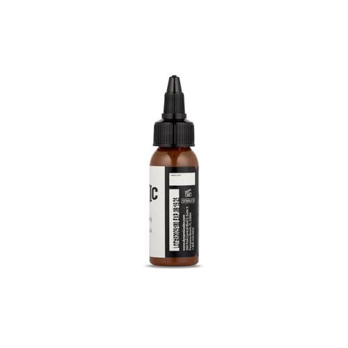 Image of Dynamic Color Light Brown Tattoo Ink, Made in USA Since 1990, 1 oz | Sterilized and lot-numbered for full traceability; established American brand trusted by artists worldwide