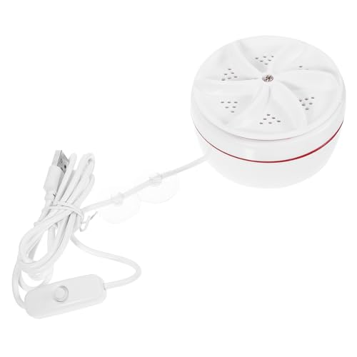 NUOBESTY Lavadora Portátil Mini USB Lavadora de Ropa Recargable para Camping y Doméstico Función de Rotación Inteligente y Limpieza Profunda