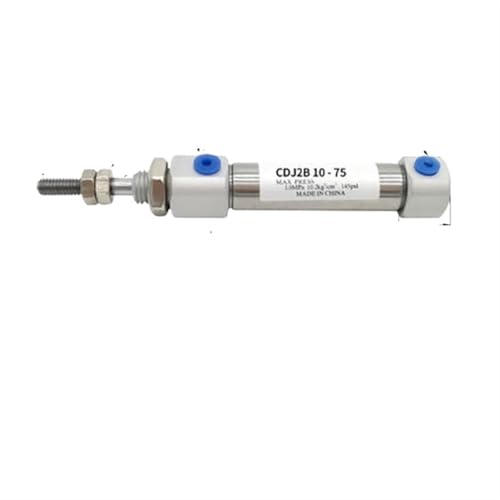 Mini cilindro neumático CDJ2B10-75 con control de doble acción 2