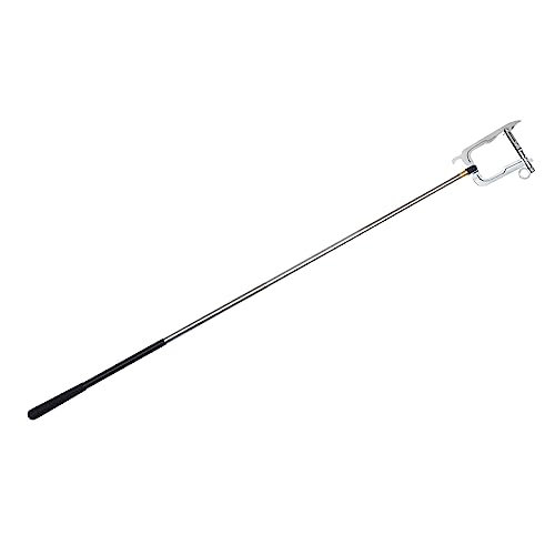 BESPORTBLE Stainless Steel Boat Hook Telescopic Rod Marine Use Tie Rope Hook 40cm-1.4m Extendible Easy to Carry Store