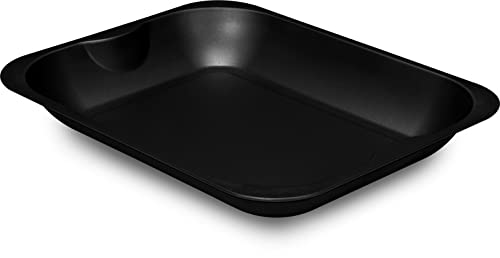 FORMEGOLOSE™, Rostiera 28x35 cm, Acciaio con rivestimento antiaderente, Nero