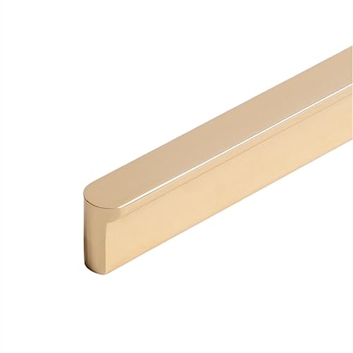 Poignées de meubles Laskine en alliage de zinc noir doré de 1200mm