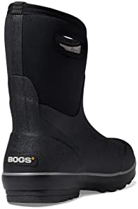 BOGS Women's Classic II Mid Farm Boot, Black, Size 7 | Image 4