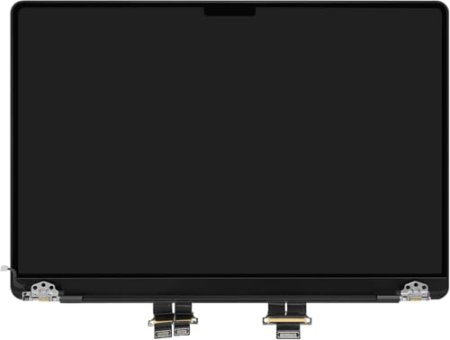 Image of 14 inch Screen Replacement for MacBook Pro M3 A2992 EMC 8407 LCD Screen Display Complete Top Assembly (Black)
