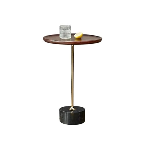 WFchenj222-6 Mesa de Centro, Mesa Auxiliar de Madera, Estante for Sala de Estar, Mesa Redonda for el hogar, Mueble Auxiliar for sofá, Mesa Auxiliar móvil Sencilla y Creativa Mesa Auxiliar