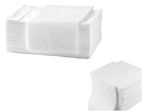 Image of Gypsy 20 Pcs Non-Woven Disposable Bedsheet | 32 x 72 Inc - White | Massage Table, Salon, Spa, Parlour, Clinics,Travel, Hospital & Hotels | Thick Breathable,Waterproof & Oilproof Bed Cover