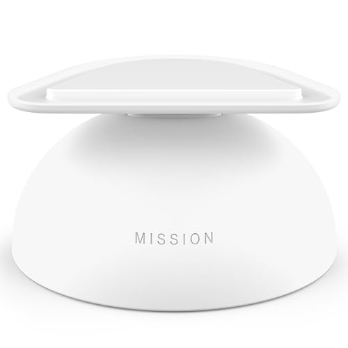 Image of Echo Show 5 Bundle: Includes, Echo Show 5 (3rd Gen, 2023 release) | Cloud Blue and Made for Amazon Battery Base | Glacier White