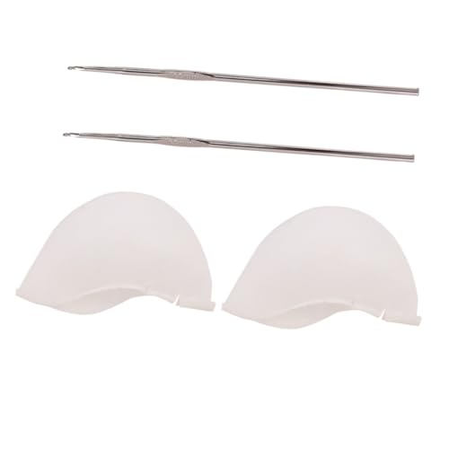 Capuchon de surligneur en silicone Housoutil chapeau blanche cheveu bonnet mèches