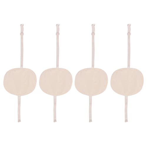 Bloepum 2 Pair Underarm Sweat Shield Pad Washable Sweat Strap Reusable Underarm Sweat Pad Summer Sweat Apparel Pad For Women