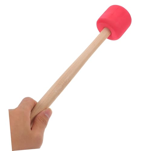 Baquetas para bombo Levemolo, diseño ergonómico, paquete económico, antideslizantes, mango de madera para práctica de batería miniatura 4