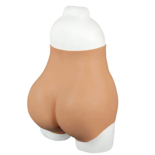Peikey Silikon Höschen mit Gefälschte Vagina, Camel Toes für Mann, Versteckt Gaff Höschen, Crossdresser Boxer Briefs, Butt Lifter Shapewear Höschen für Transgender Cosplay CD