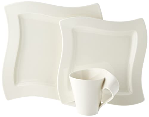 Villeroy & Boch New Wave Place Setting, Service For 4 White #TOP1