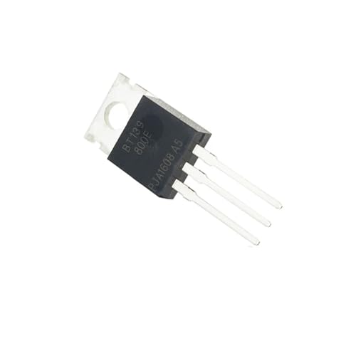 Componente TO-220 BT139-800 con 16A y 800V en pack de 10 2