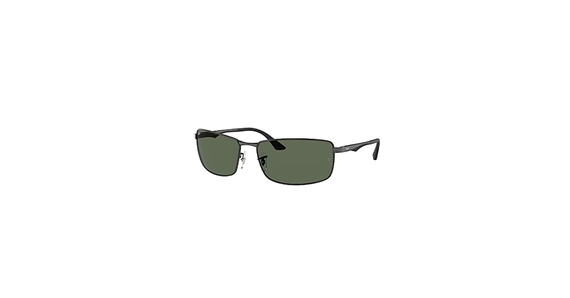 Ray-Ban RB3498 Sunglasses Bundle: RB 3498 002/71 Black Dark