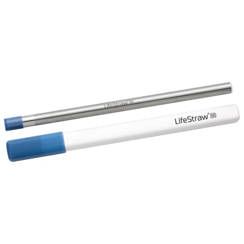 Image of LifeStraw Sip - Reusable Stainless Steel Water Filter Drinking Straw