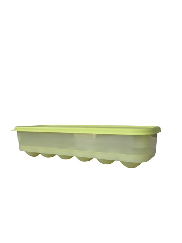 Image of LocknLock Egg Storage Box for Fridge (Holds 12 Eggs) | Airtight & Leakproof Egg Tray with Lid | BPA-Free Refrigerator Egg Organizer Container