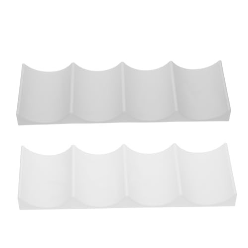 Organizador para 4 botellas de vino plástico