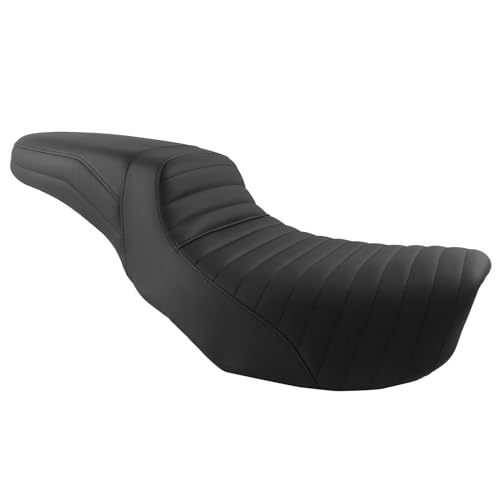 Asiento de motocicleta Dyna Street para conductor y pasajero compatible con Super Glide 7